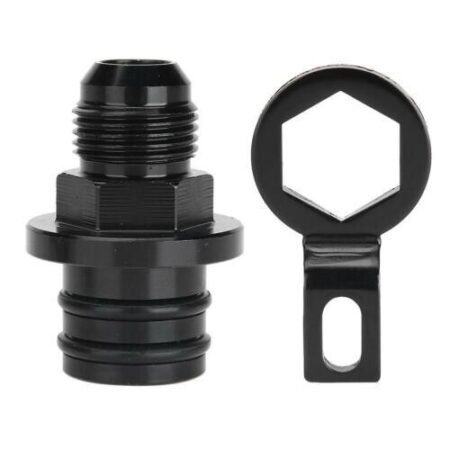 Aluminum Block Breather Fitting to 10AN For Honda Acura Integra B16 B18 Engines