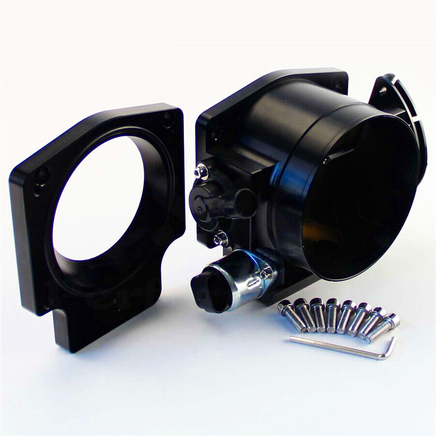 AEIOU 92mm Throttle Body W/ TPS & IAC – For LS1, LS2, LS3, LS6, LS7, LSX (Silver Aluminum)