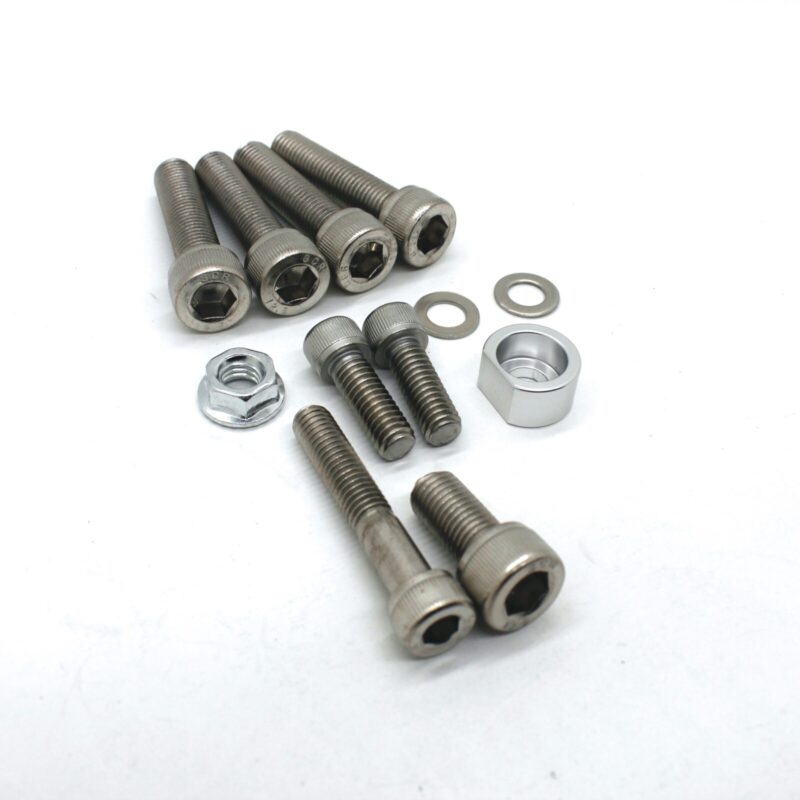 K20 K24 Electric Water Plate Kit K Series Billet Alternator Brackets Fittings - Image 20