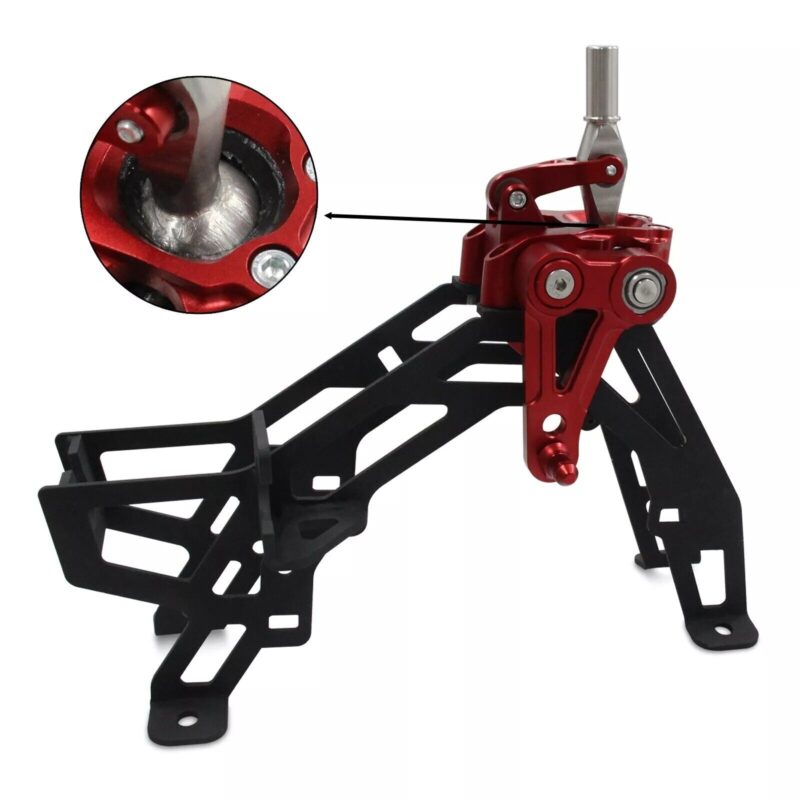 Adjustable Short Shifter Assembly Dust Red for 16-21 Honda Civic Si FK8 6MT - Image 7