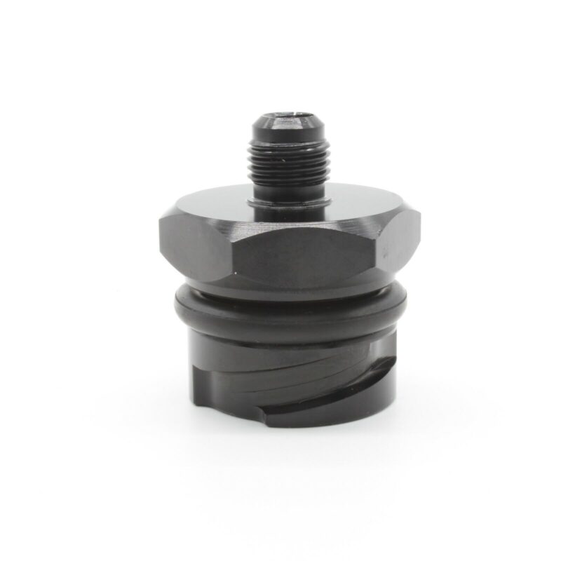 Aluminum Valve Cover Oil Cap with 6AN Fitting For LSX LS1 LS2 LS3 LS6 LS7