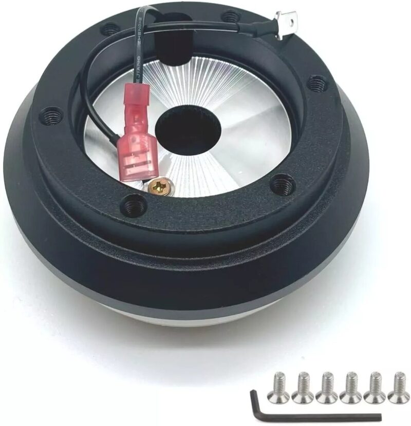 Honda Civic Billet Short Steering Wheel Hub Adapter Boss Kit 130H Civic Prelude