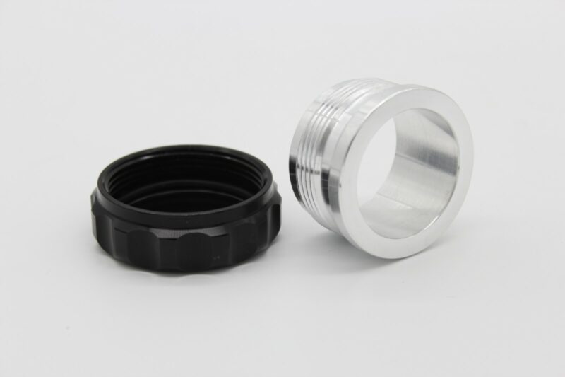 2" 49mm Aluminum Weld On Filler Cap Adapter Oil and Coolant - Image 3