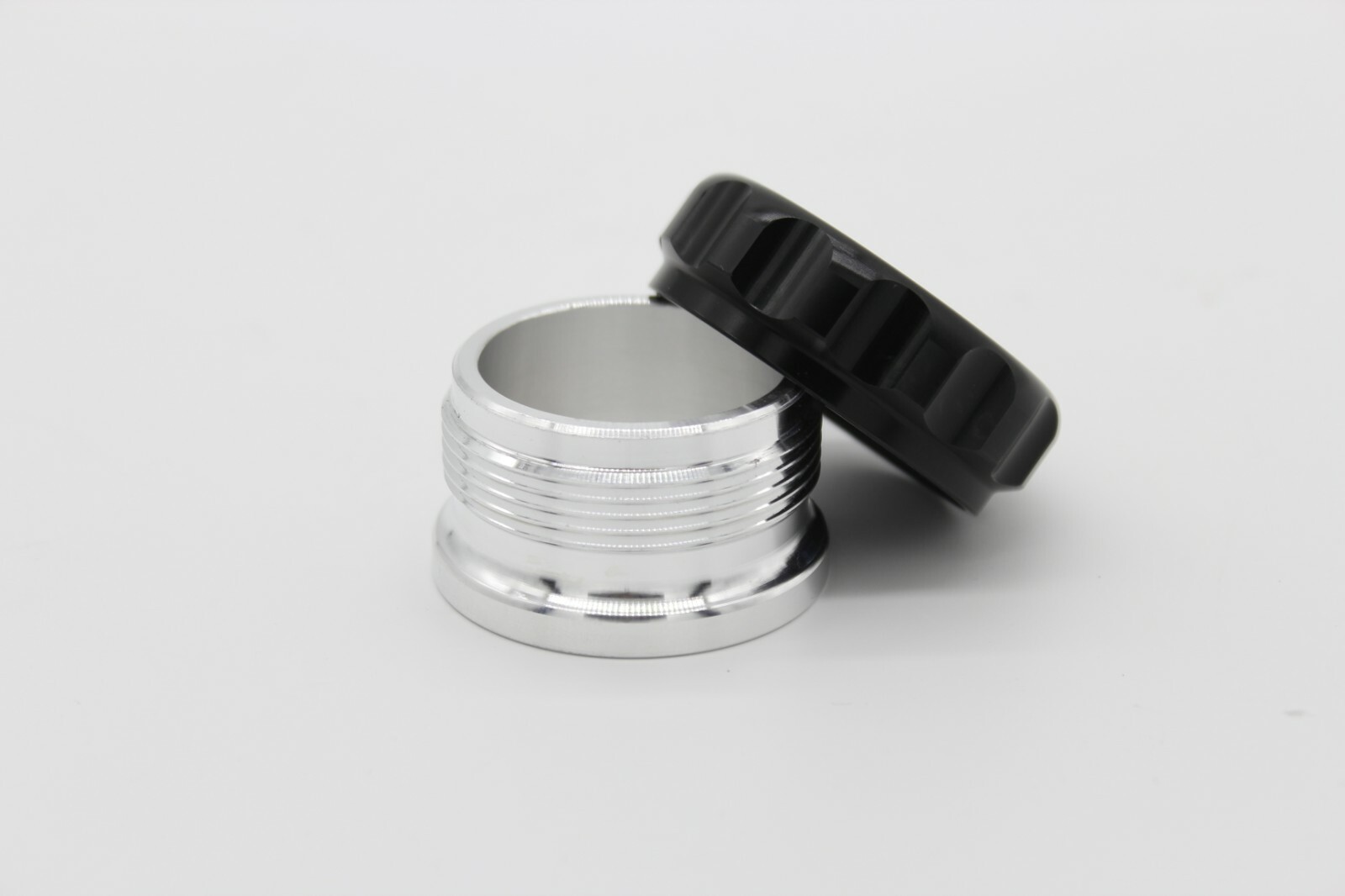 2" 49mm Aluminum Weld On Filler Cap Adapter Oil and Coolant