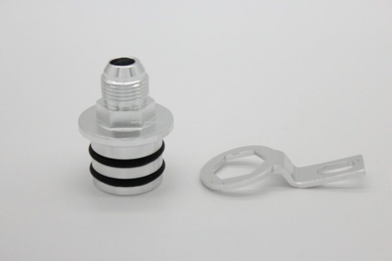 10AN Aluminum Block Breather Fitting For Honda Acura Integra B16 B18 Engines - Image 3