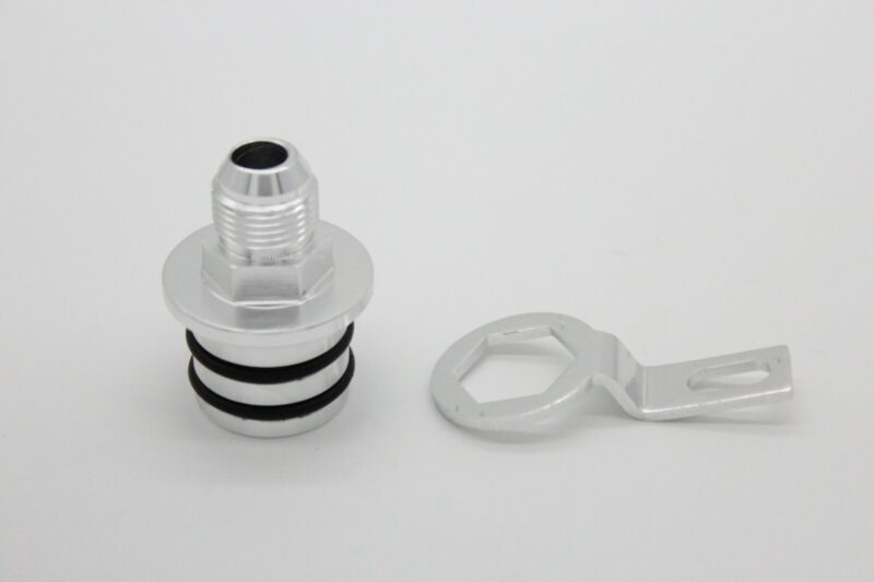 10AN Aluminum Block Breather Fitting For Honda Acura Integra B16 B18 Engines