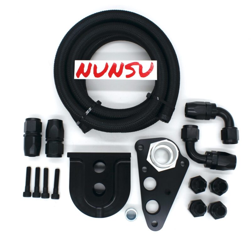 1996+ Ford 4.6 / 5.4  Billet Oil Filter Relocation Kit Mustang GT and F150 - Image 16
