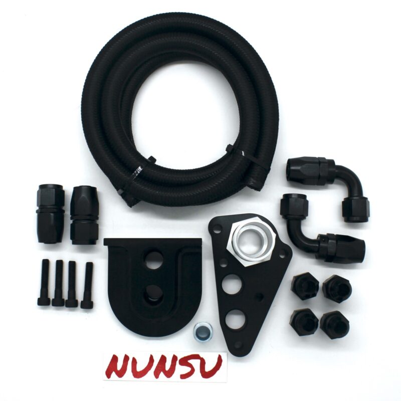 1996+ Ford 4.6 / 5.4  Billet Oil Filter Relocation Kit Mustang GT and F150 - Image 3