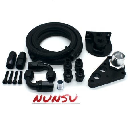 1996+ Ford 4.6 / 5.4  Billet Oil Filter Relocation Kit Mustang GT and F150