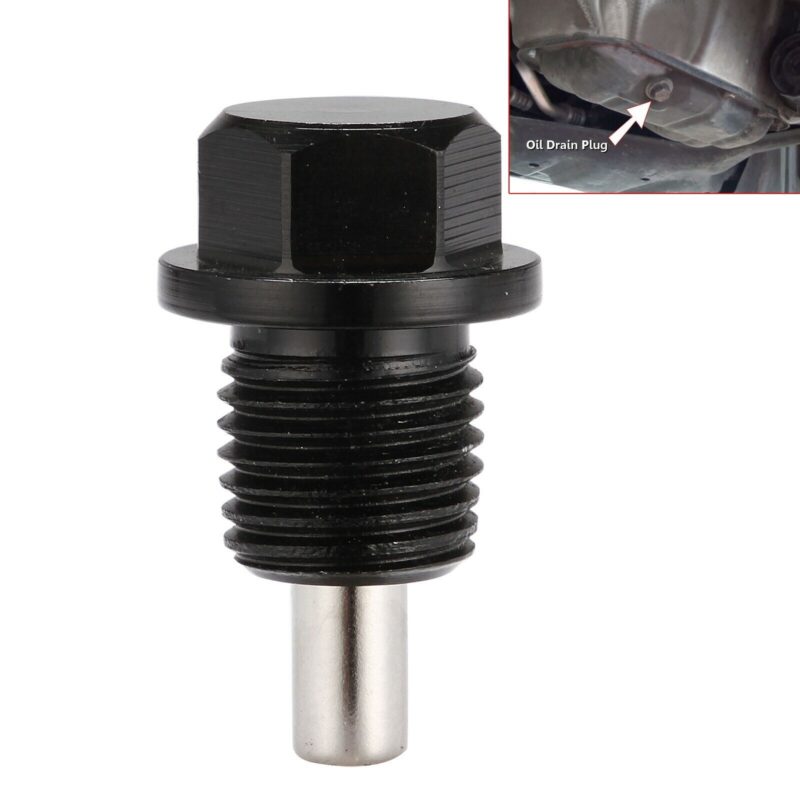M14x1.5 Universal Magnetic Oil Drain Plug Aluminum With Crush Washer - Image 5