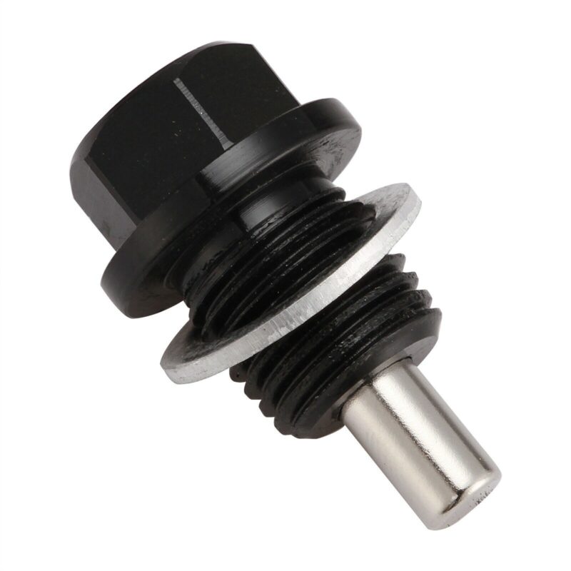 M14x1.5 Universal Magnetic Oil Drain Plug Aluminum With Crush Washer