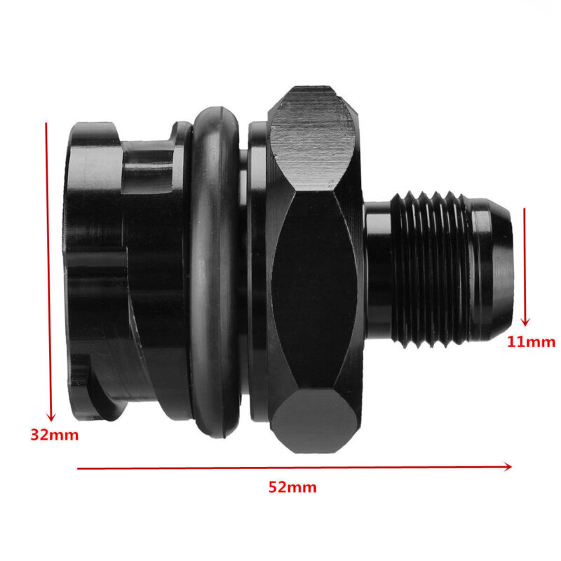Aluminum Valve Cover Oil Cap with 10 AN Fitting For LSX LS1 LS2 LS3 LS6 LS7 - Image 6