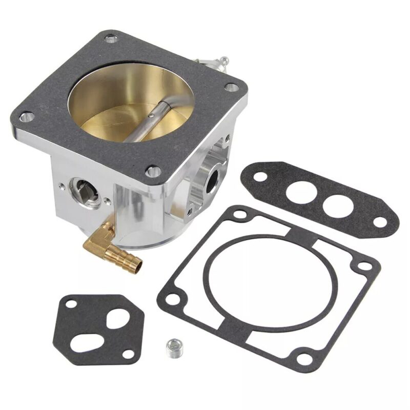 86-93 Ford Mustang GT Cobra LX 5.0 SL 75mm Throttle Body High Performance Billet - Image 5